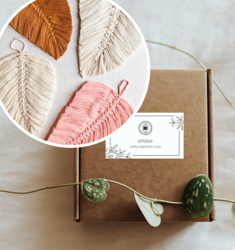 Artobox – makramowe piórka