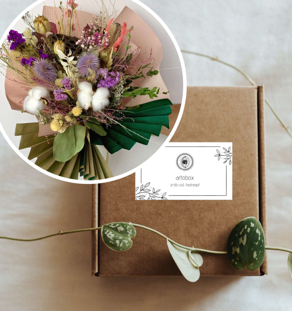 Artobox – wieczny bukiet otulony papierem