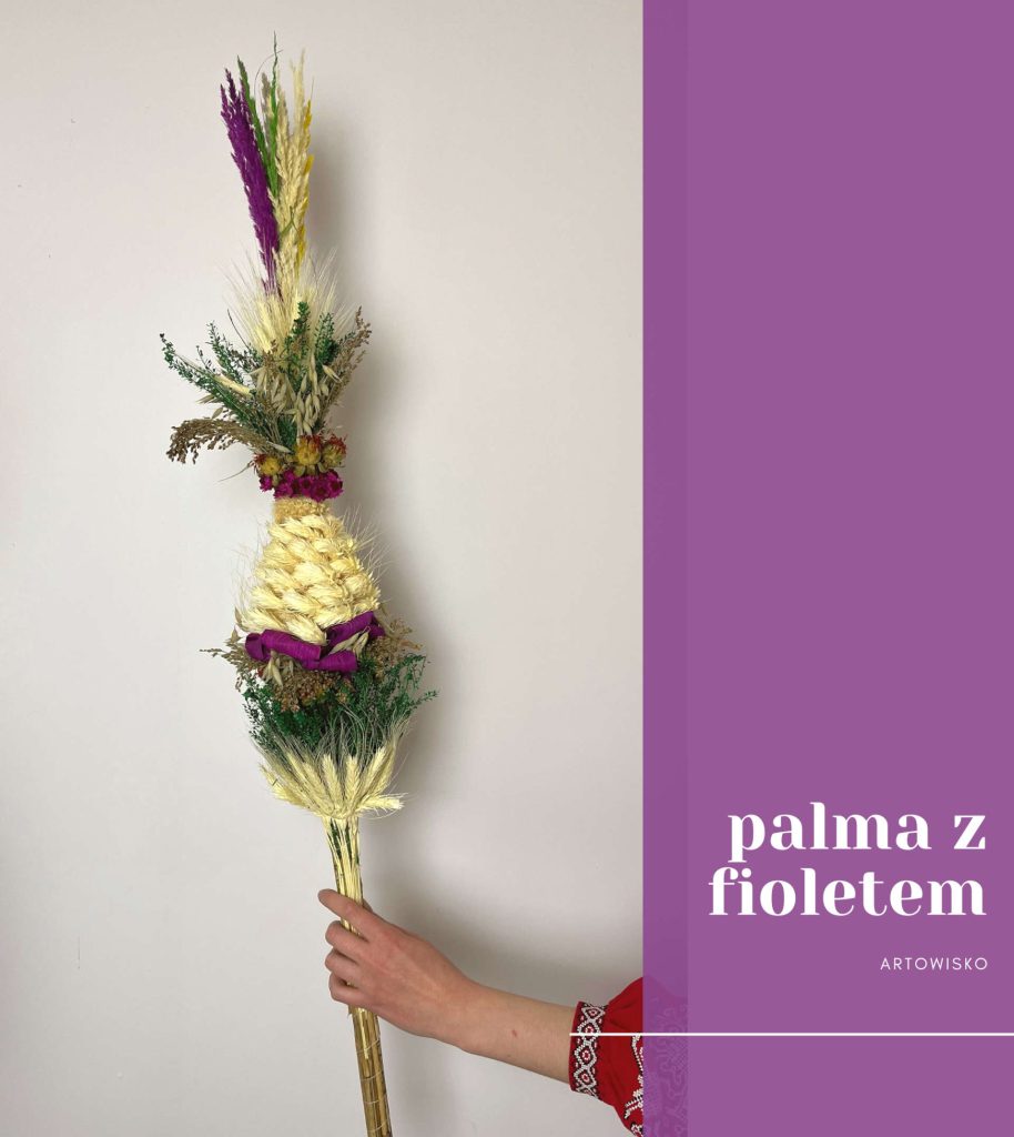 Palma z fioletem