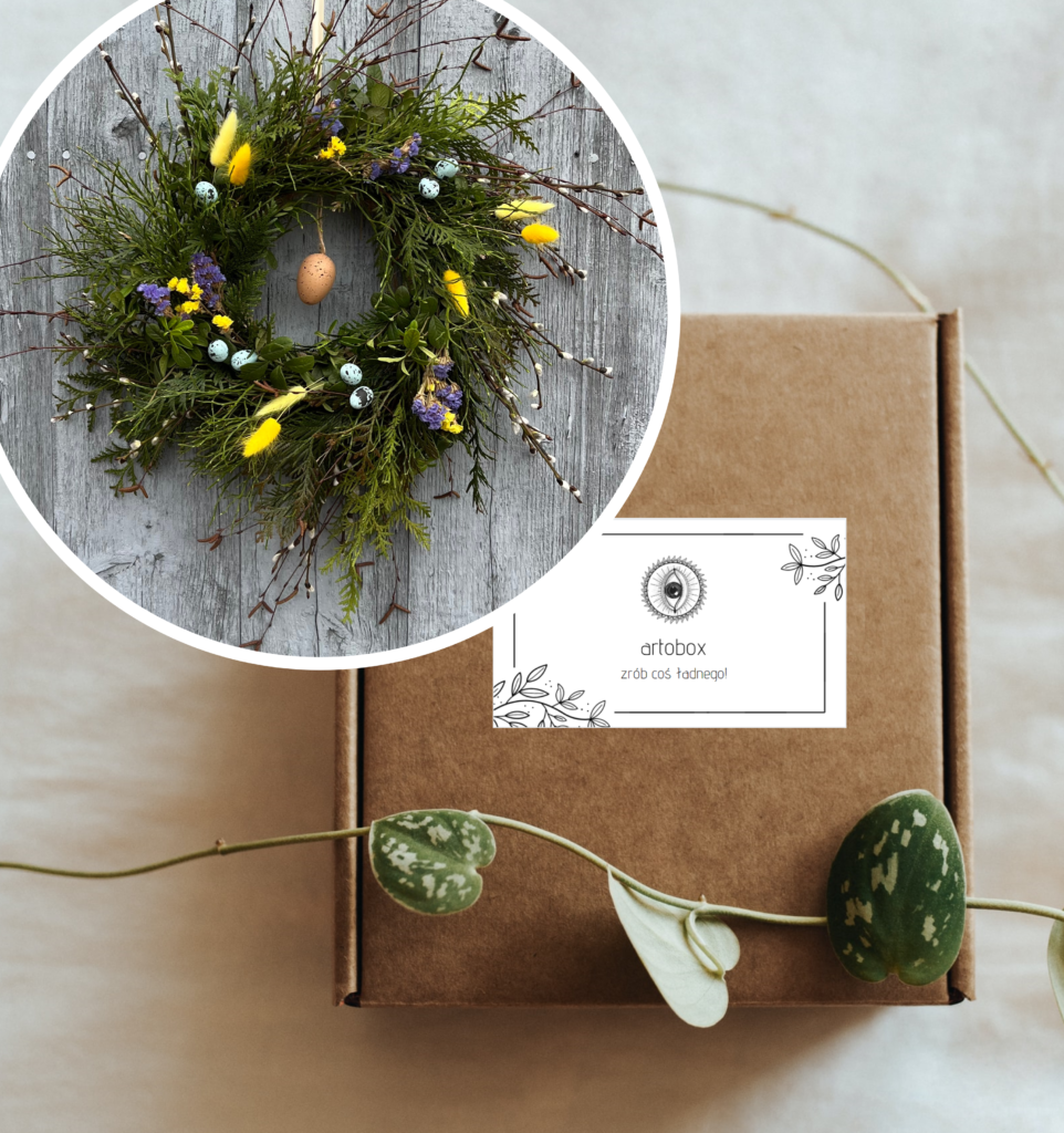 Artobox – wielkanocny wianek