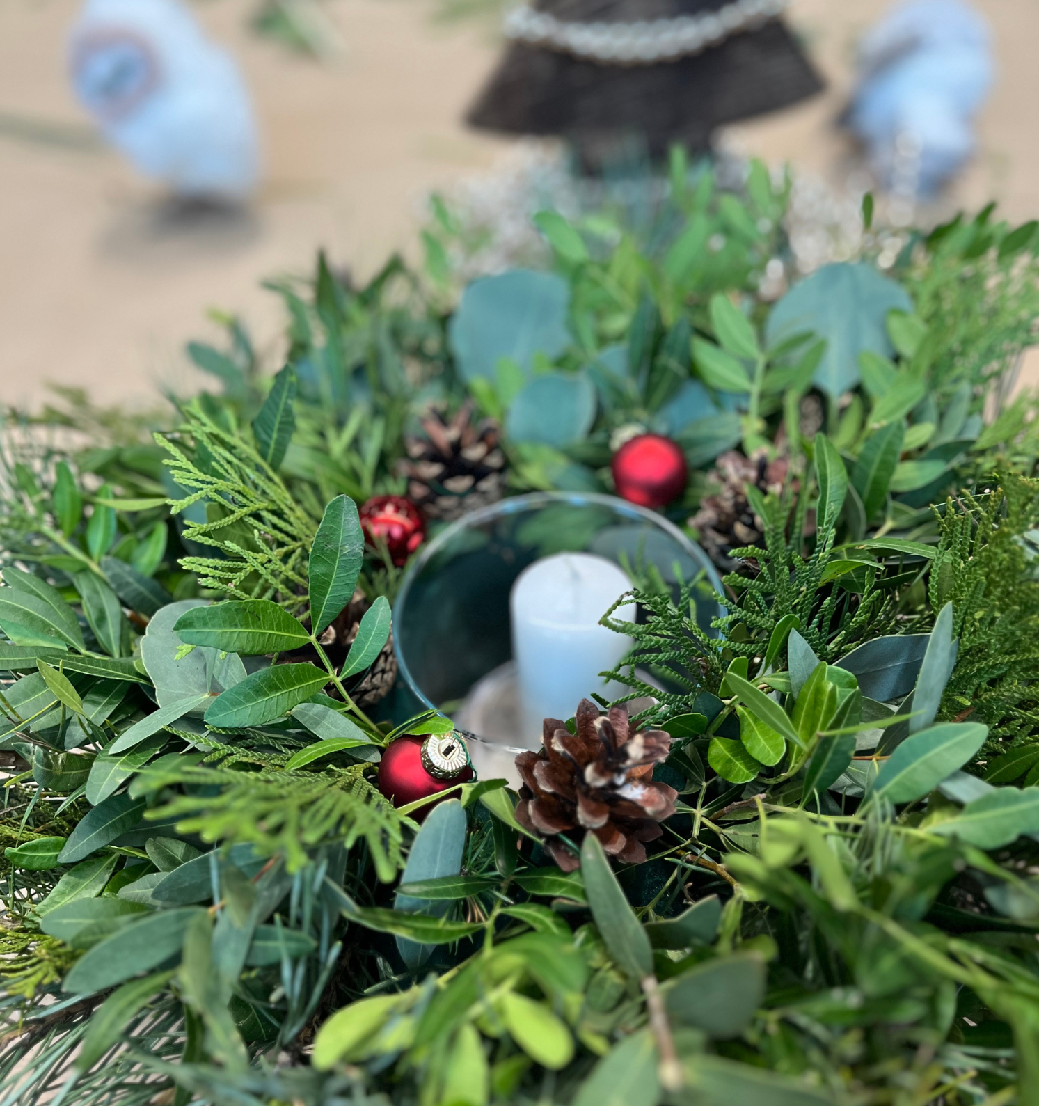 Warsztaty tworzenia wianko-stroików - świąteczna edycja - obrazek 4